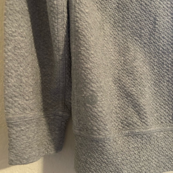 Lululemon All Yours Zip Hood Jacket Bubble Dot Heathered Core Light GreyWhite 4 - Picture 10 of 12